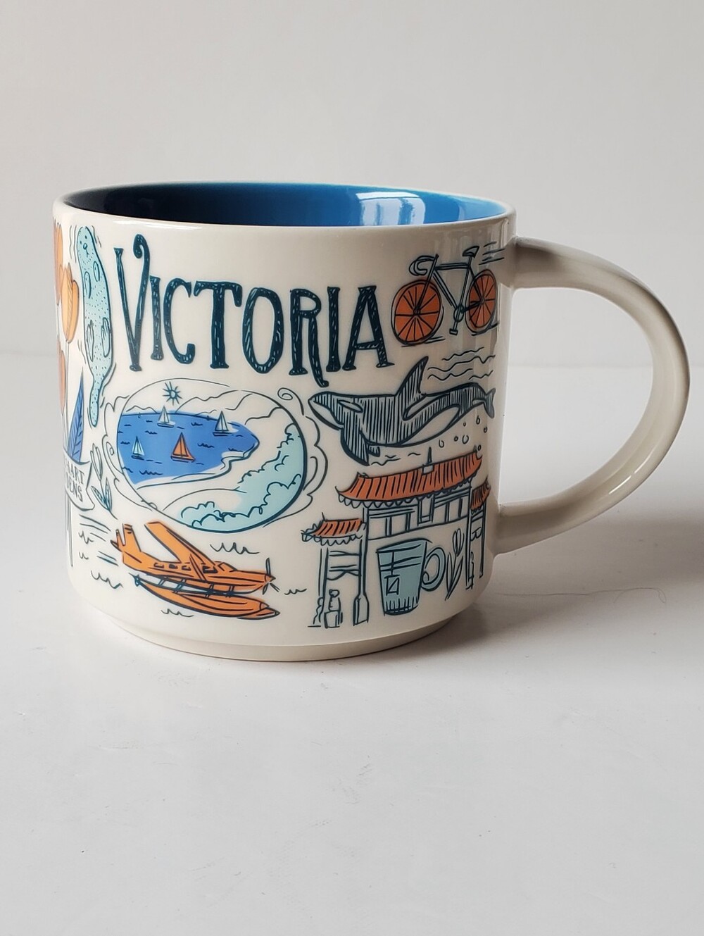 Starbucks Been There Series Victoria BC British Columbia Coffee Mug Cup 14 oz